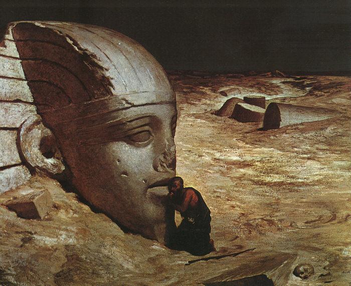 Ehilu Vedder Listening to the Sphinx